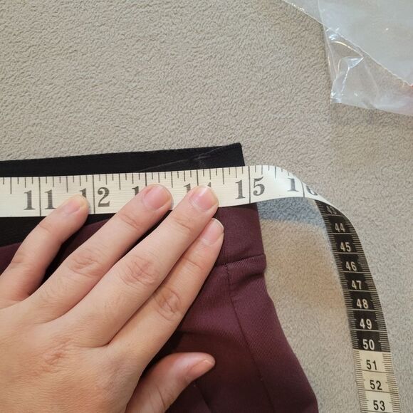 ATHLETA Burgundy Venice Pintuck Pants Size Small - Picture 6 of 10